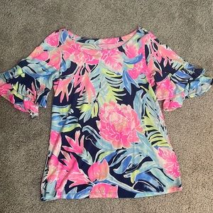 Lilly Pulitzer half sleeve top